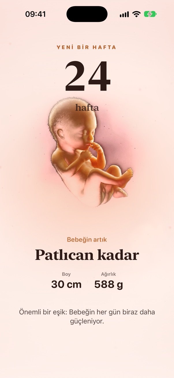 Yeni hafta ekranı
